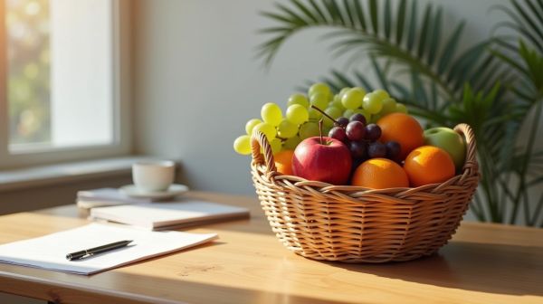 Comment choisir une corbeille de fruits pour le bureau