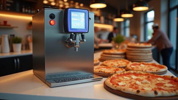 Distributeur automatique pizza : mangers de bonnes pizzas fraîches 24h/24