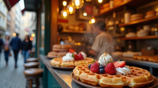 Top 10 des adresses incontournables pour déguster des gaufres à Bruxelles